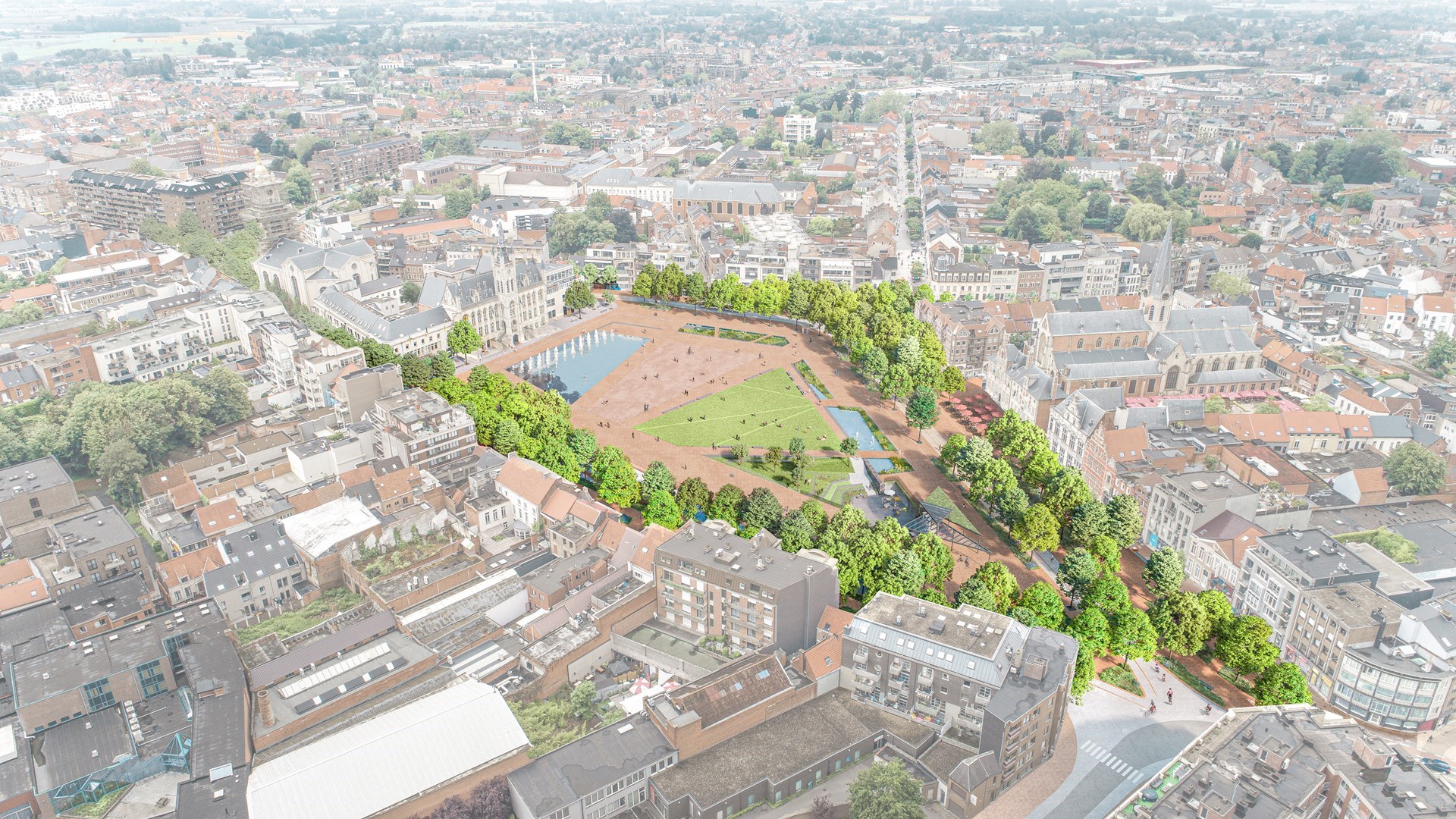 Vernieuwing Grote Markt（圣尼古拉大广场翻新）丨Artgineering,LAMA,Sweco,Daniël Ost-4