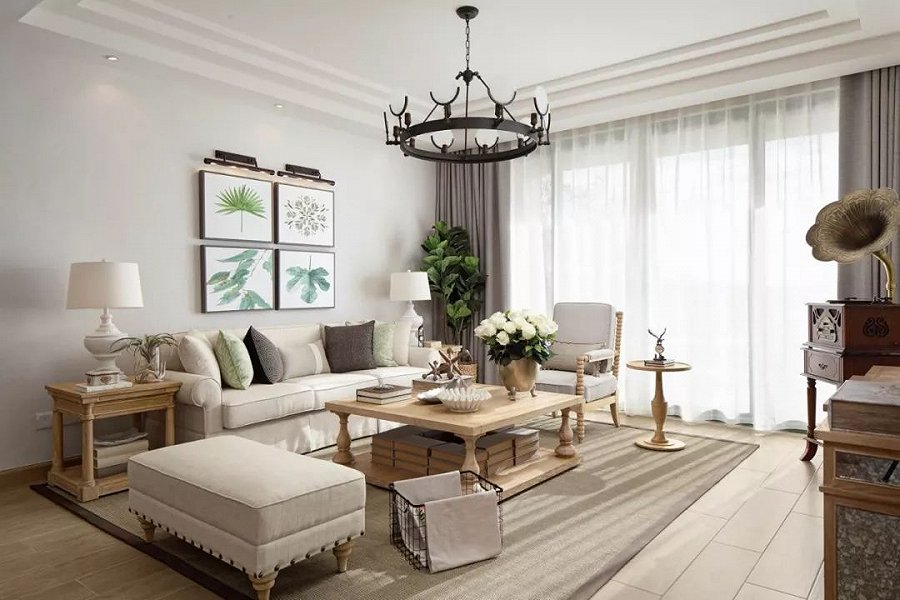 昆明万科太阳山D户型别墅(栖云11·B)样板房-5