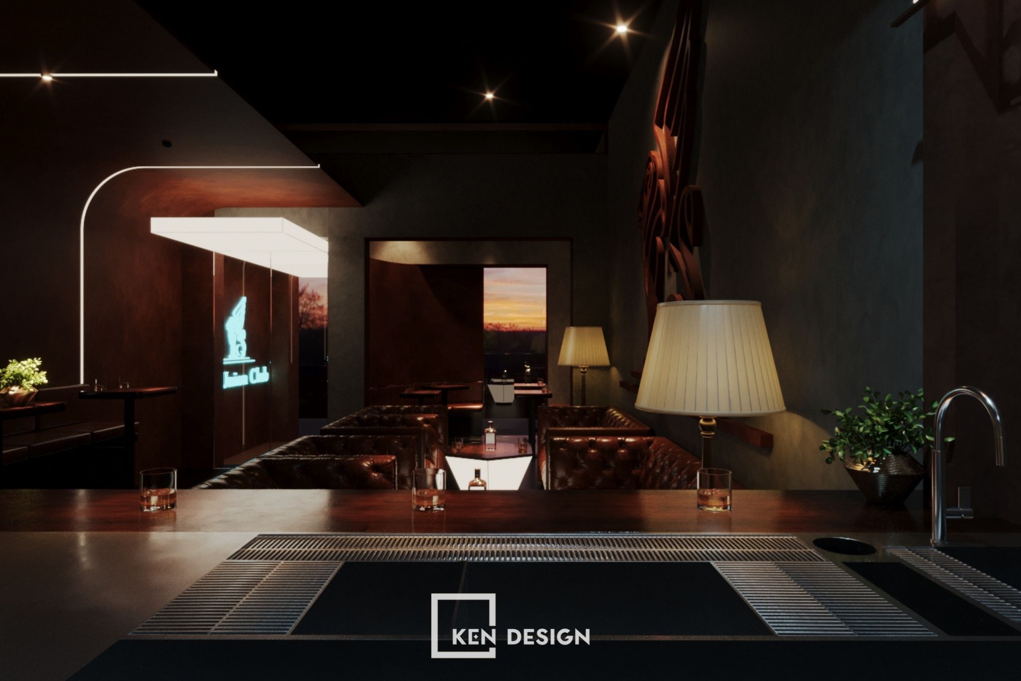 The Union Club设计项目丨越南胡志明市丨Ken Design-9