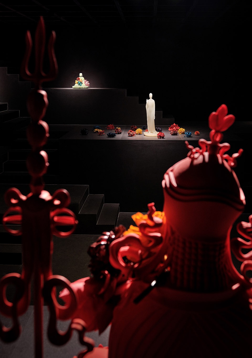 《空房间》雕塑家个展 · 层叠秩序的室内空间设计丨中国北京丨间筑设计-48