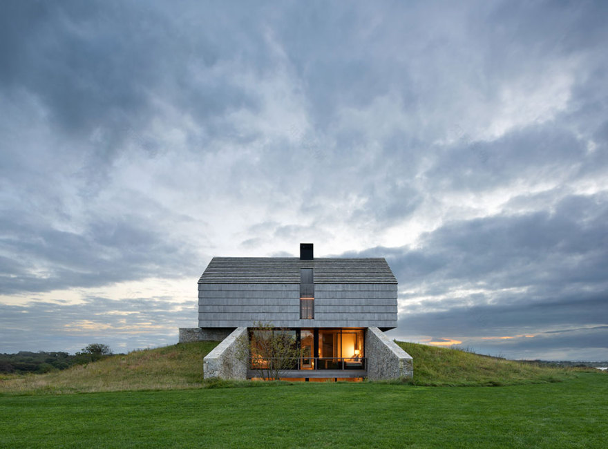 独特的蒙托克住宅,最大化利用 360 度美景-21