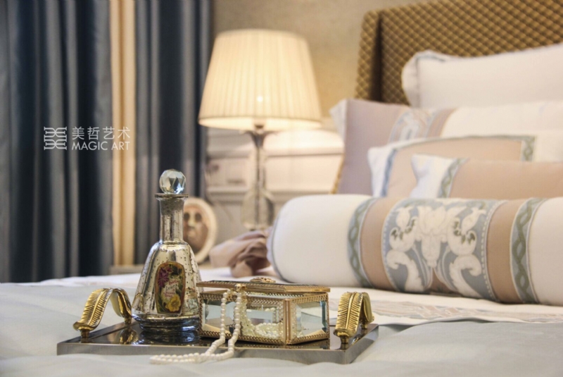 【美哲艺术】梧桐墅大平层样板房-14