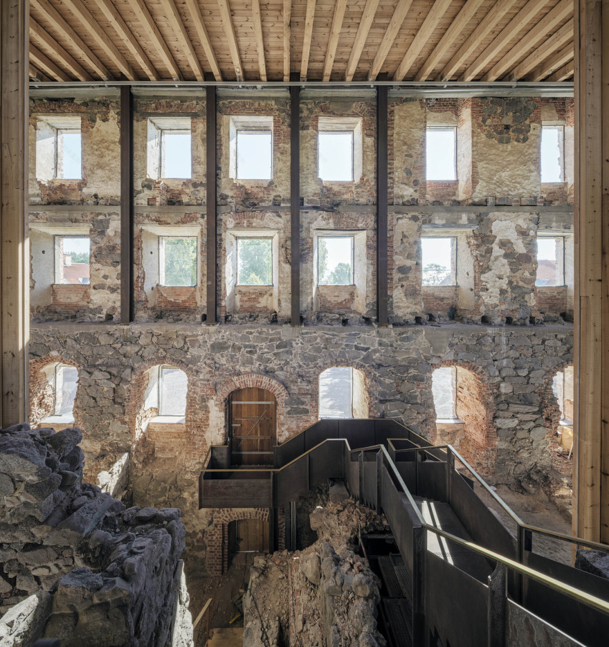 施泰尔诺普城堡废墟丨瑞典丨Tengbom-30