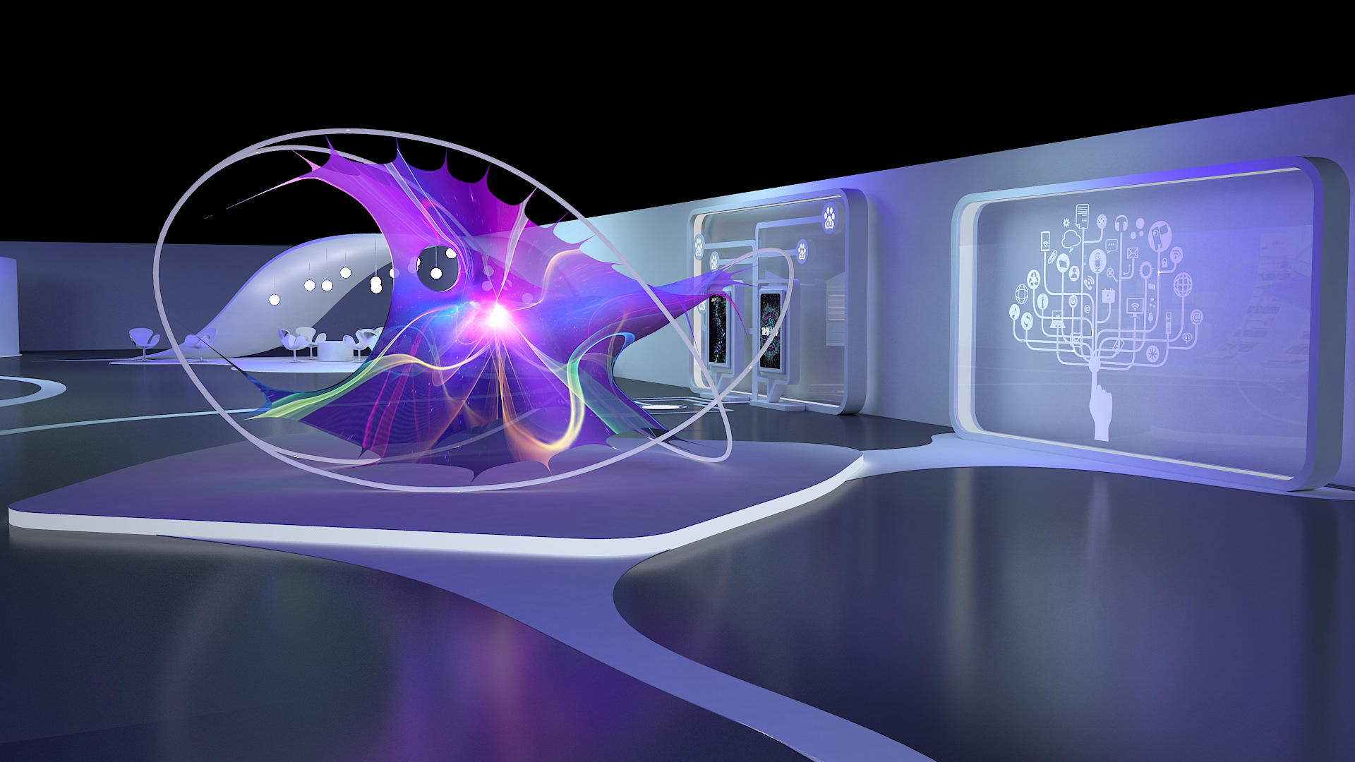 百度,展厅概念设计-2