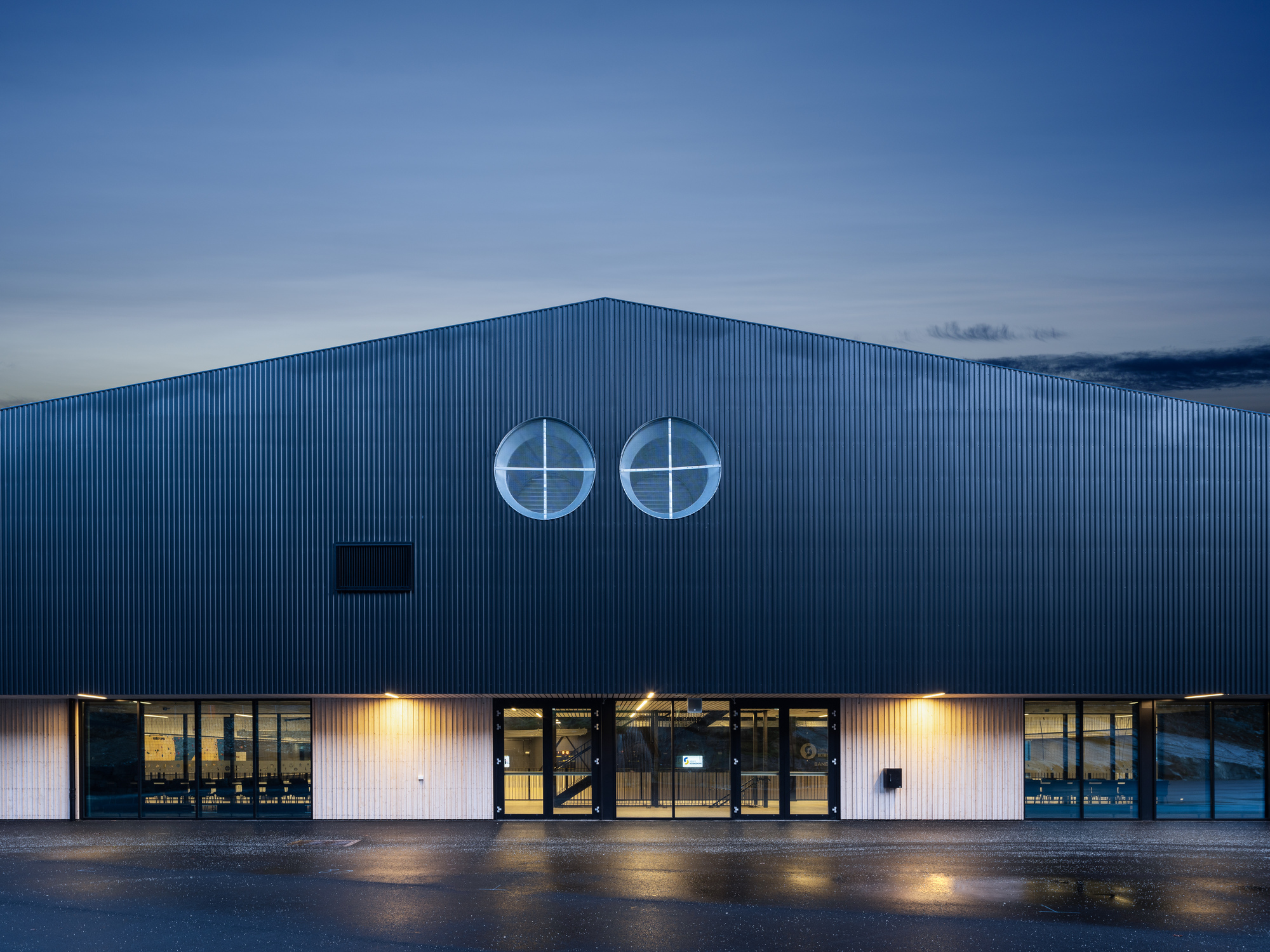 Bjerkreimshallen 多功能厅丨挪威丨Arkitektkontoret Vest AS-6