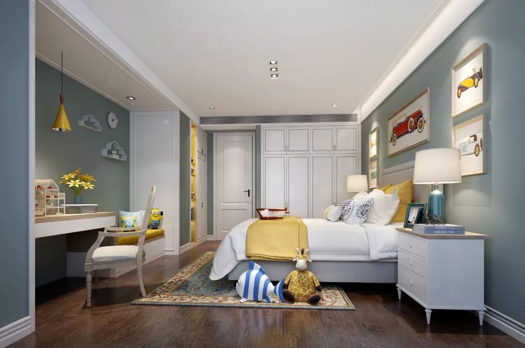 合肥 470㎡美式别墅 | 休闲现代,温馨自然-36