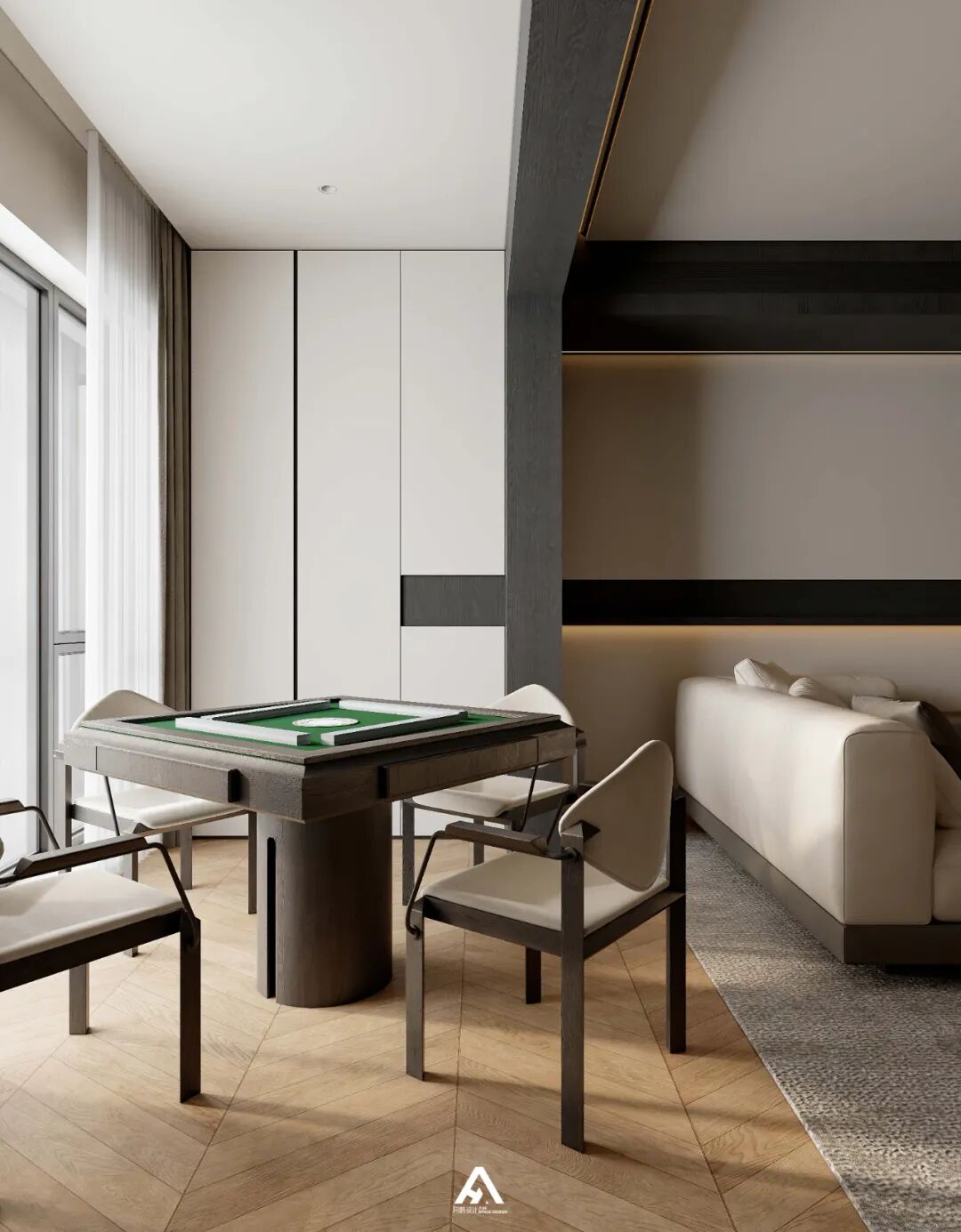 南昌阿鹤设计|家该有的样子——木质的温暖与灵魂。-36