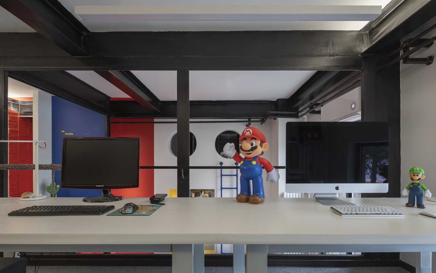 蒙德里安虫洞  UK Studio Office丨中国北京-45