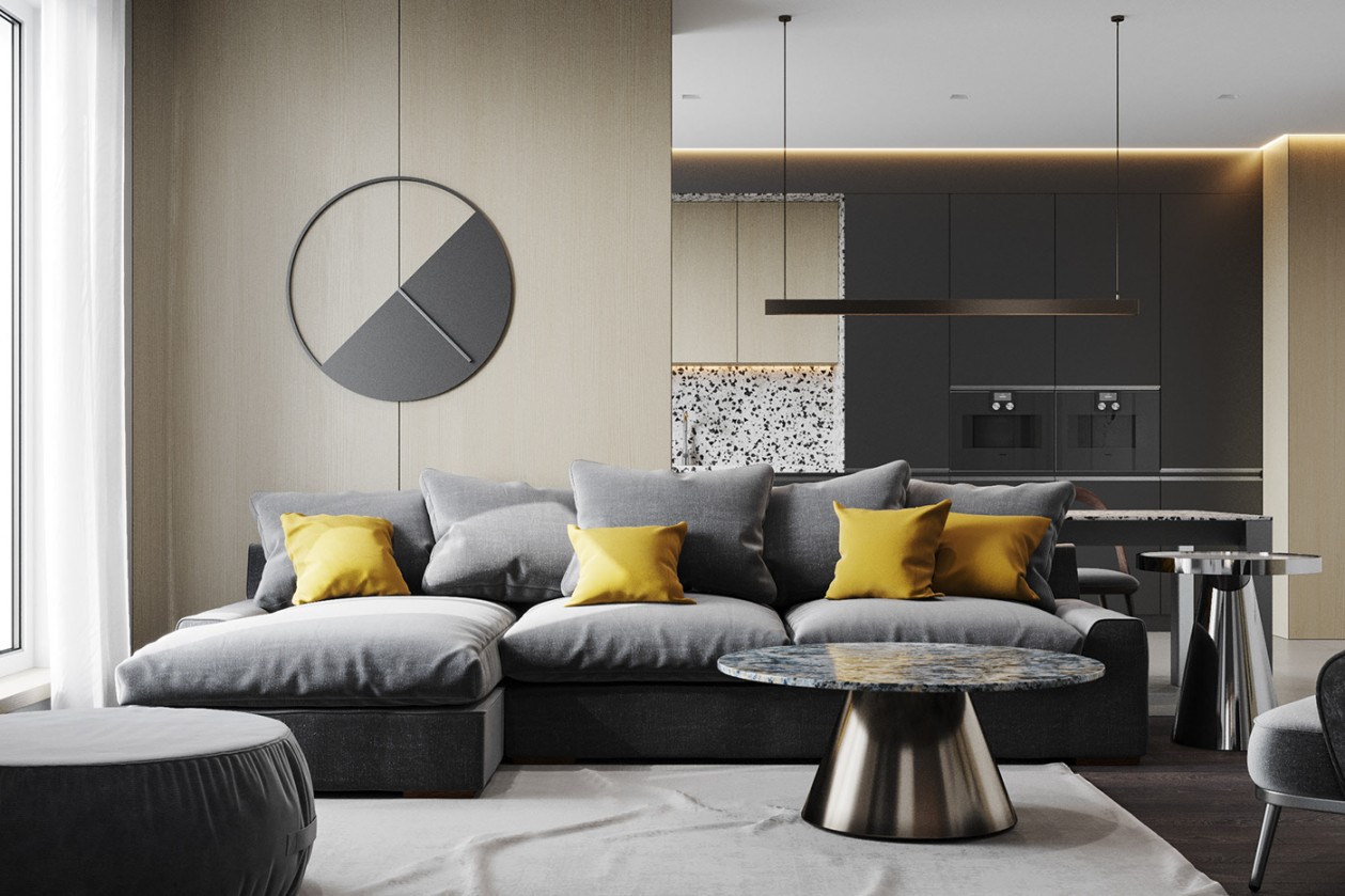 高级灰色系空间设计，既干净又敞亮-1