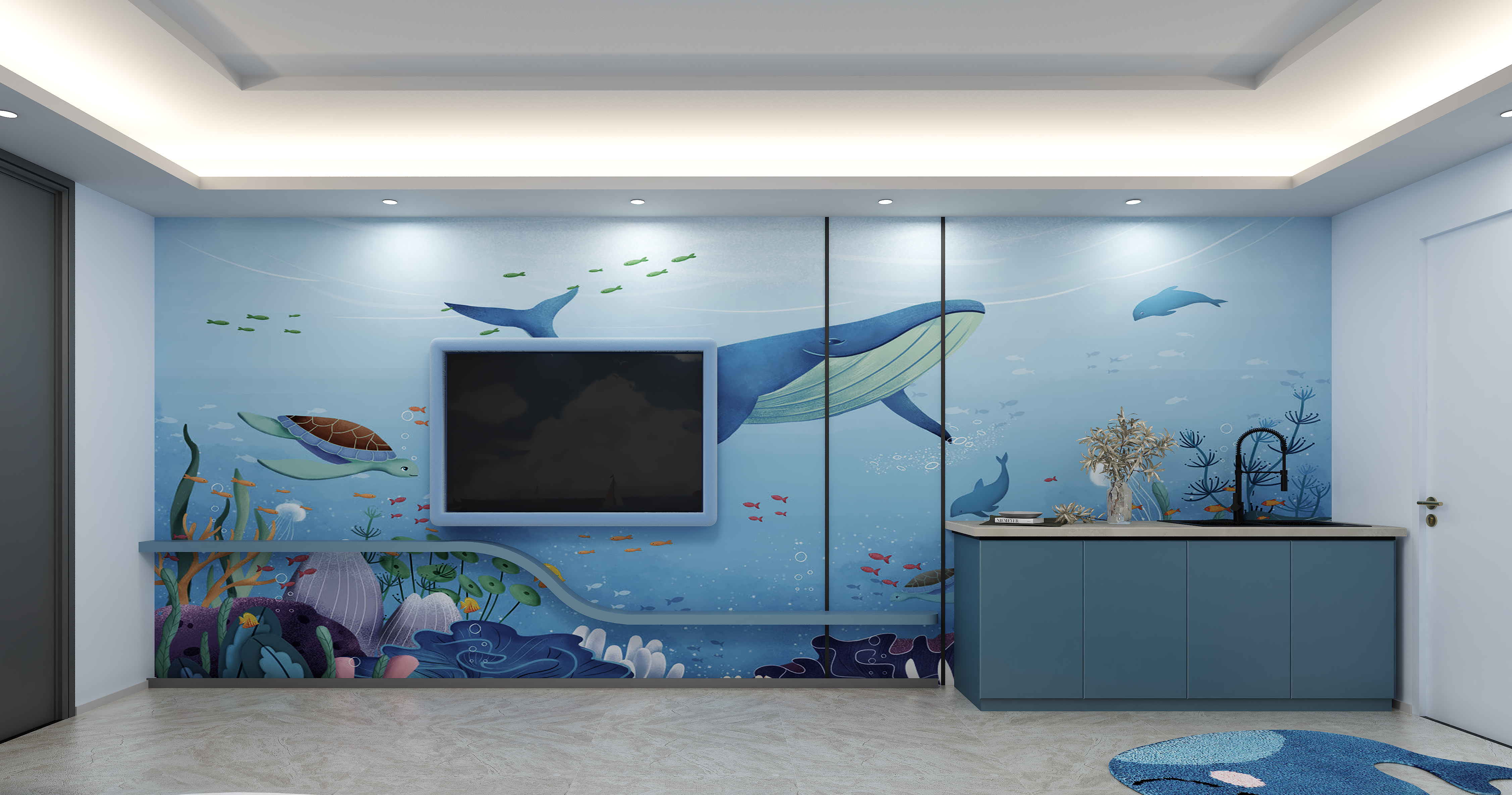 亲子主题房；海洋主题；森林主题；星空主题-3