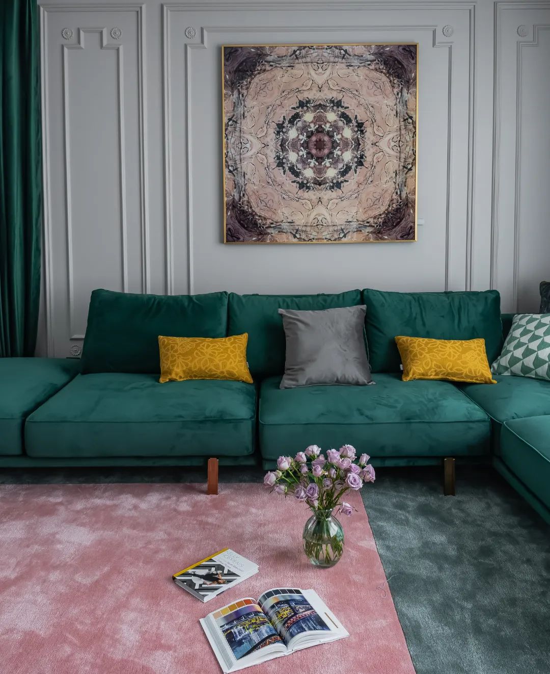 英庭名墅复古轻奢别墅设计丨尚层别墅装饰-18