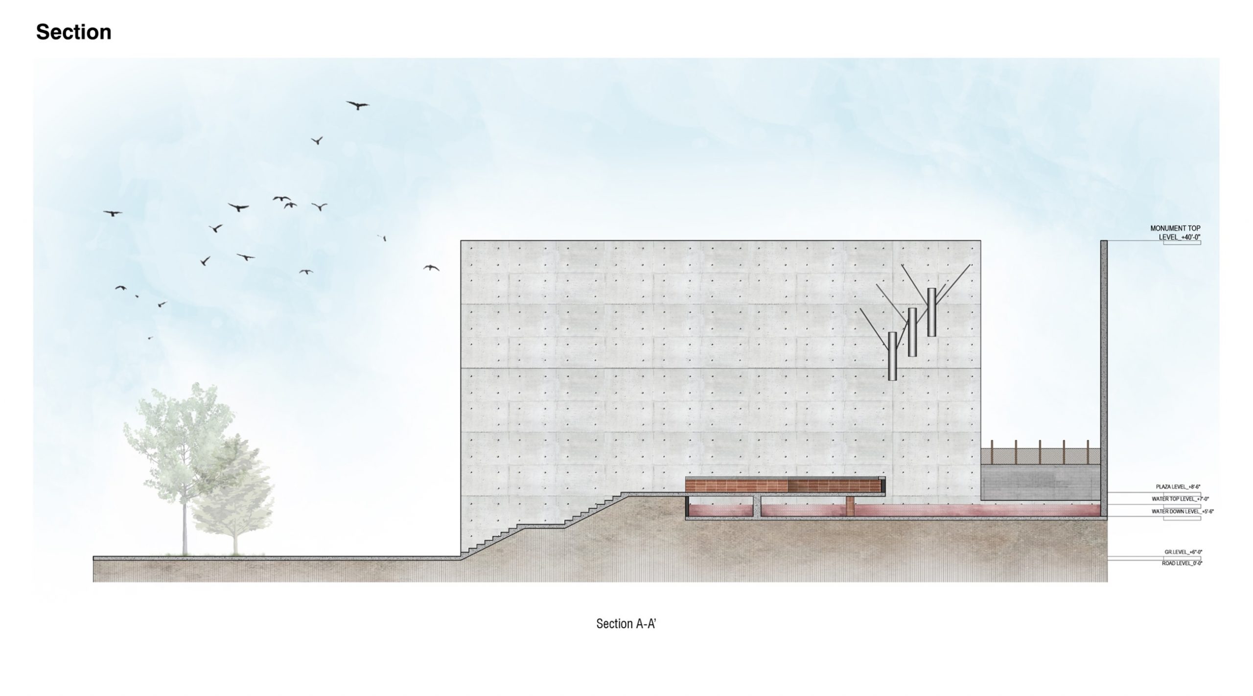 孟加拉国烈士纪念空间设计丨Vector Plinth-56