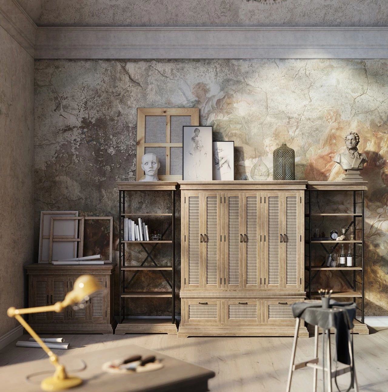 看看这工业风LOFT的效果图丨别拿照片骗我-24