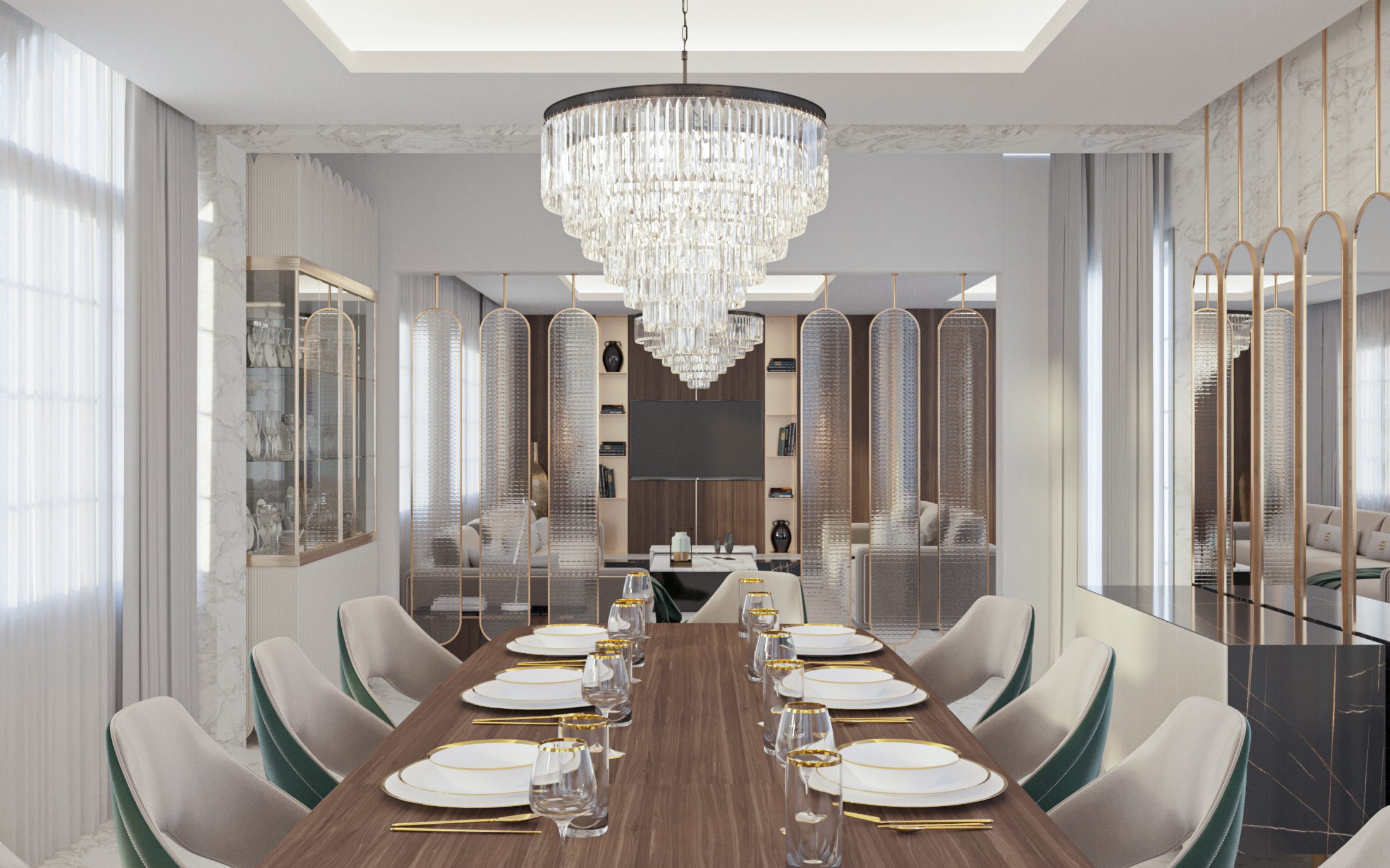 Luxury villa interior-4