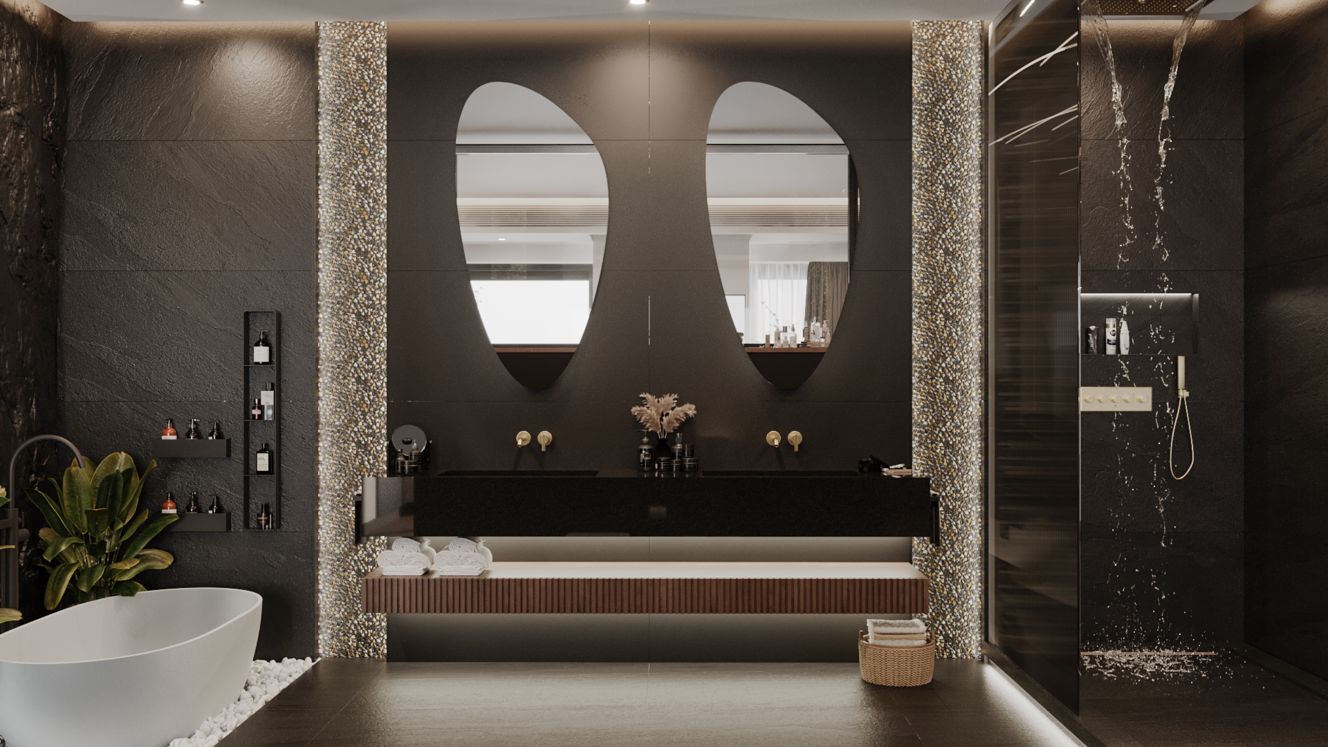 Luxury Master Bedroom And Master Bathroom-6