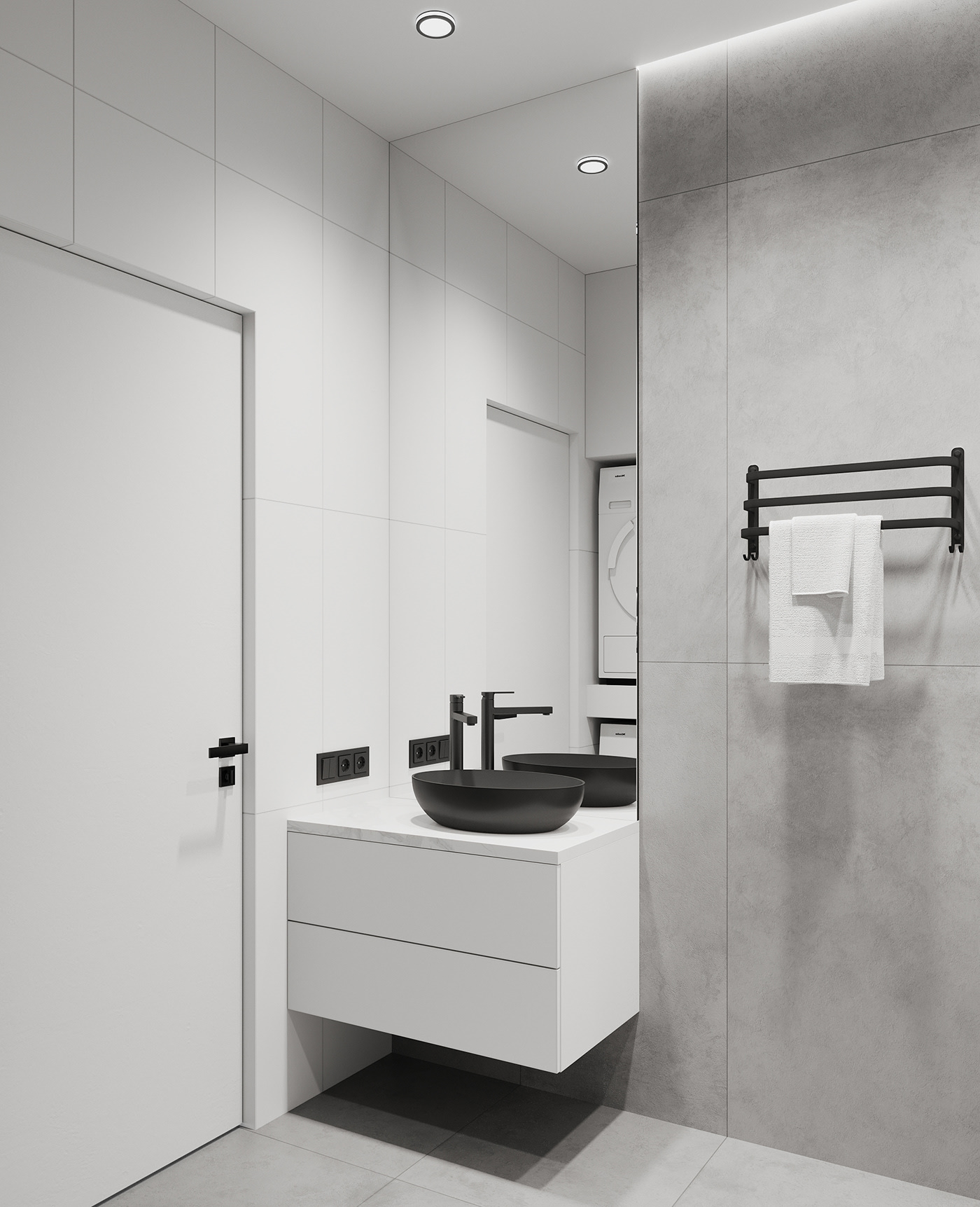 浅色系公寓设计 美的好高级！-30