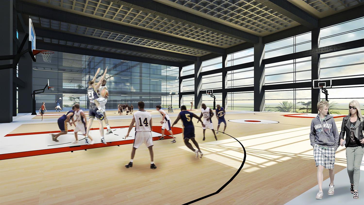 巴西 Curitibano 俱乐部新总部 - 灵活多用的运动休闲空间-5