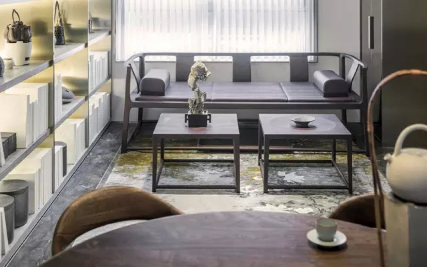 垂直的中国当代四合院 朱周空间设计-15