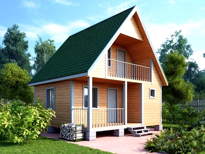 带阁楼的桑拿房项目-64