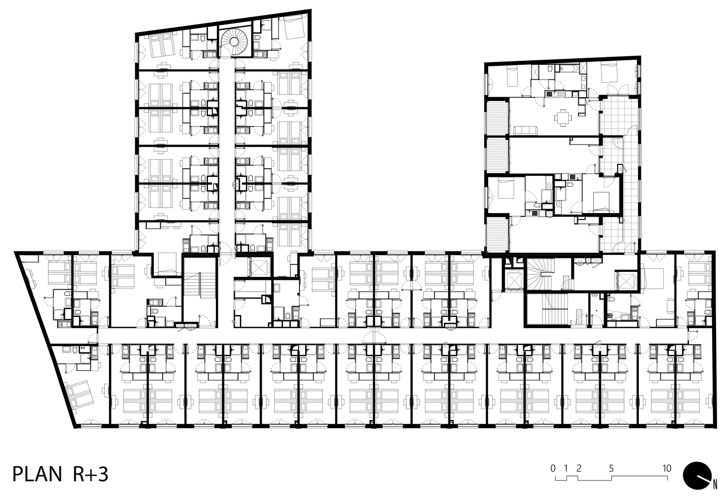 恩阿帕泰酒店及公寓丨法国图卢兹丨Taillandier Architectes Associés-41