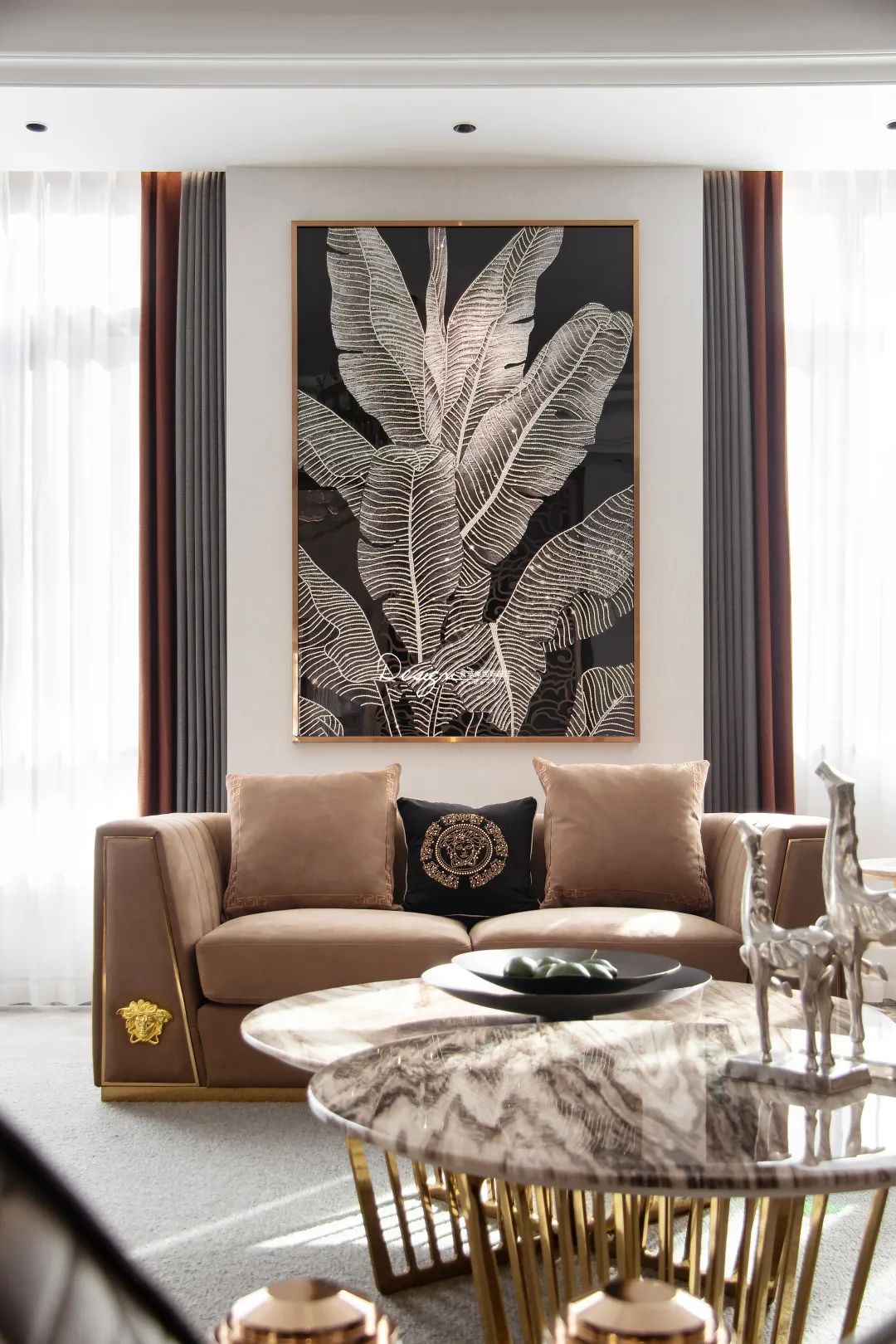 昆明·天璟湾现代轻奢别墅设计丨中国昆明丨紫苹果装饰(昆明)分公司-25