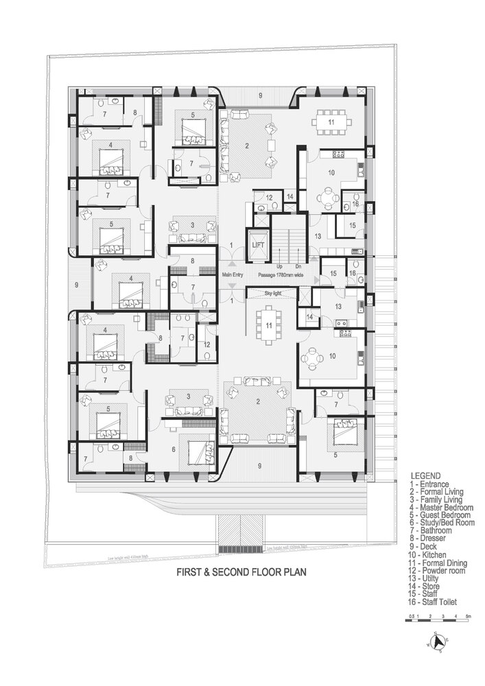 印度公寓建筑 Ashford House丨印度班加罗尔丨The Purple Ink Studio-42