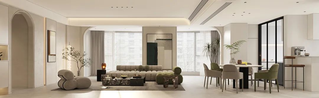 新湖明珠城现代简约大平层设计丨金螳螂家苏州新区店-25