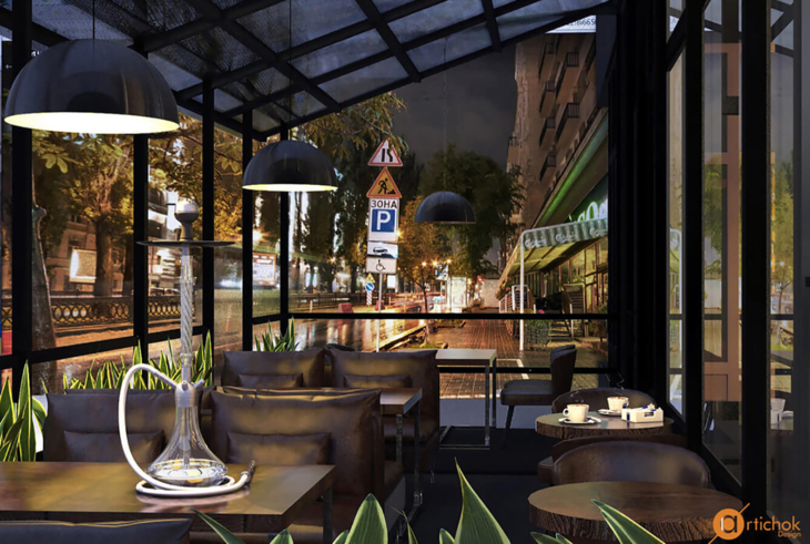 Art urbanism in hookah bar - Art-i-chok-24