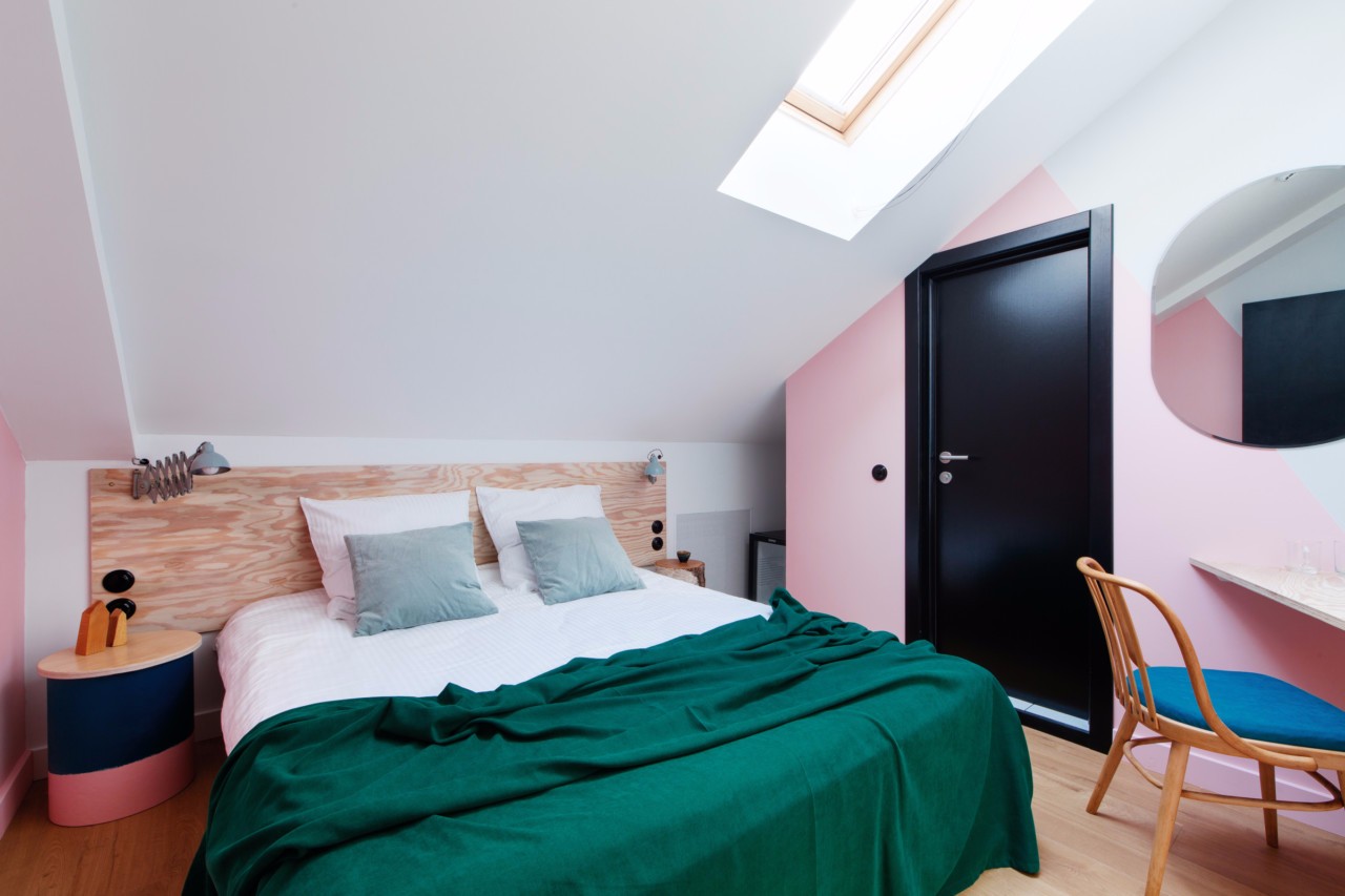 Pokrovka 6 Hotel 酒店：糖浆色装饰空间-12