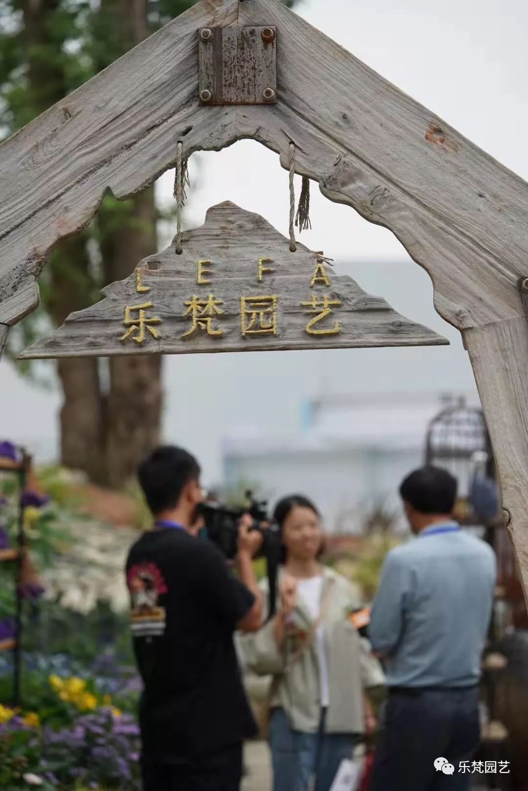 乐梵园艺打造成都花木博览会快闪花园,惊艳全场-71