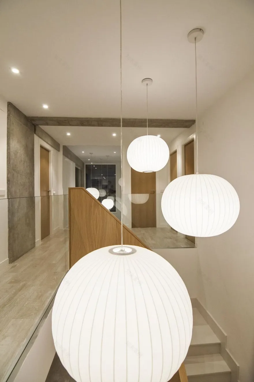 温暖实用的绿意空间复式公寓-36