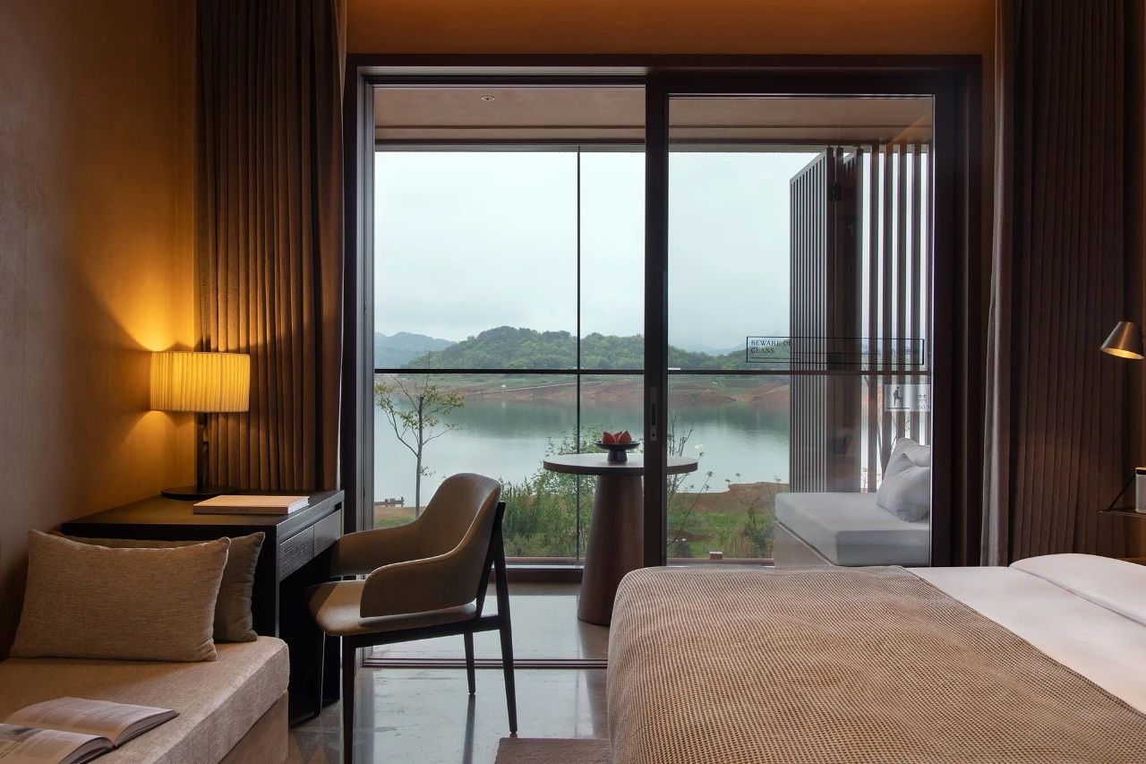 东江湖暮尼度假酒店丨中国郴州丨莫子先生设计,ying光绿设计-59