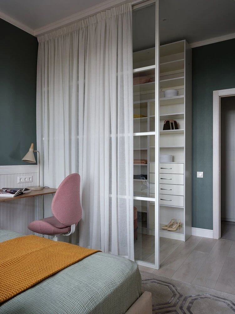 女孩的 37㎡单间公寓设计丨Yulia Sergeeva-19