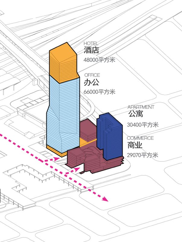 深圳北站 258 米 TOD 超高层地标汇德大厦-16