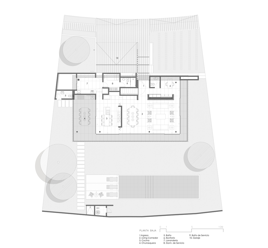 SV House · 玻利维亚的现代私密住宅丨玻利维亚圣克鲁斯丨Sommet-17