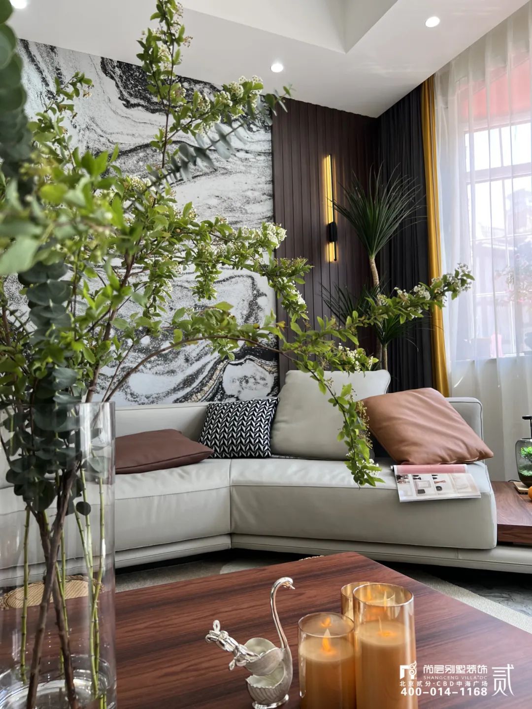 ​澜茵山 x 尚层作品 | 400㎡独栋别墅，自然温馨有温度的四口之家-12