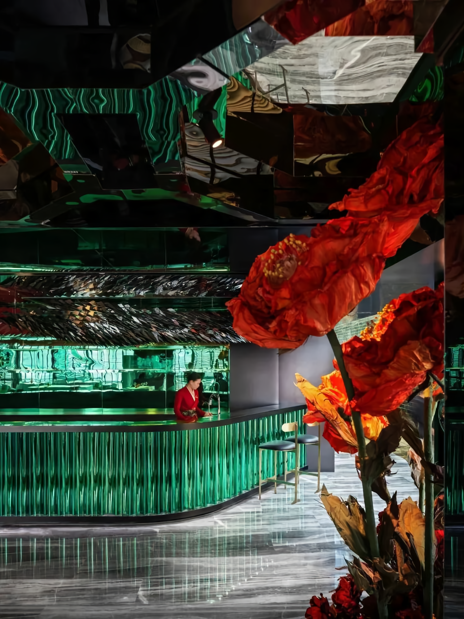 莱安五号餐厅丨中国西安丨GID国际设计-1