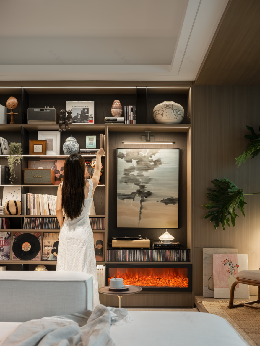 重庆万科星光天空之城C2户型样板房丨中国重庆丨深圳GNU金秋设计(硬装)-6