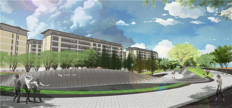 壹号半岛 | 梦境般的曲线景观设计-32