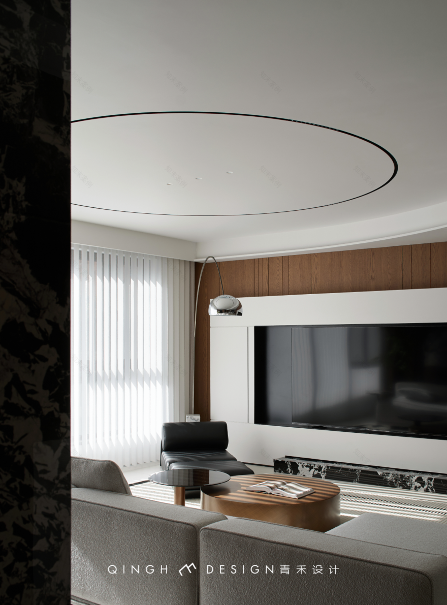 河北龙湖天奕 178㎡轻于形 奢于质丨中国河北丨石家庄青禾室内设计事务所-6