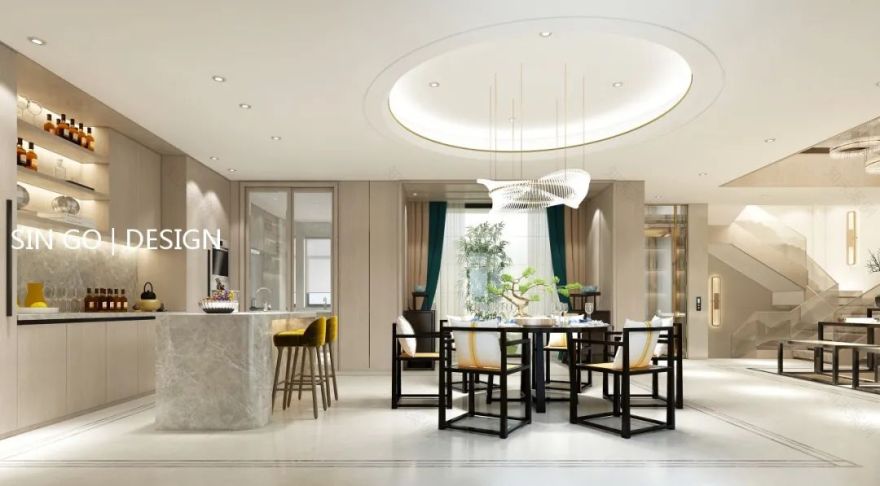 南京•南京院子 560㎡新中式别墅,演绎精致生活-36