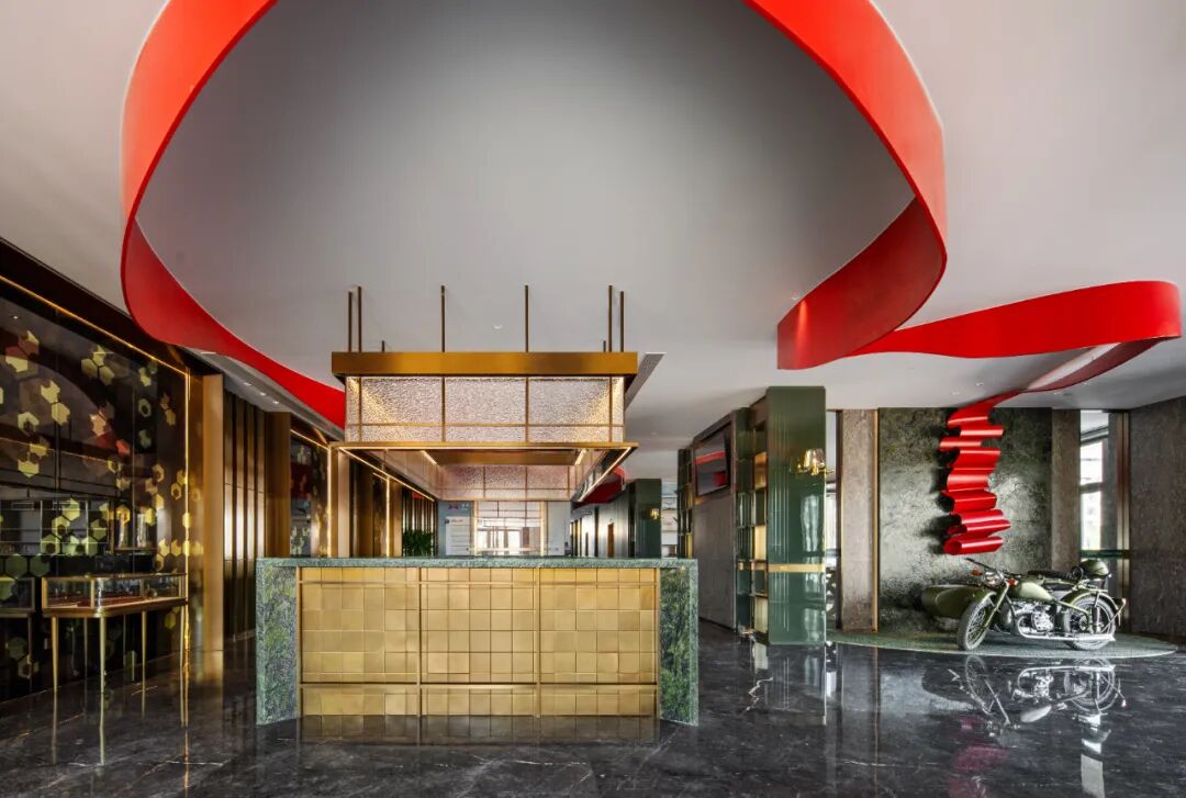 JDKJDesign｜北京·軍中綠花酒店：科技象徵美學與軍旅情懷的交融-24