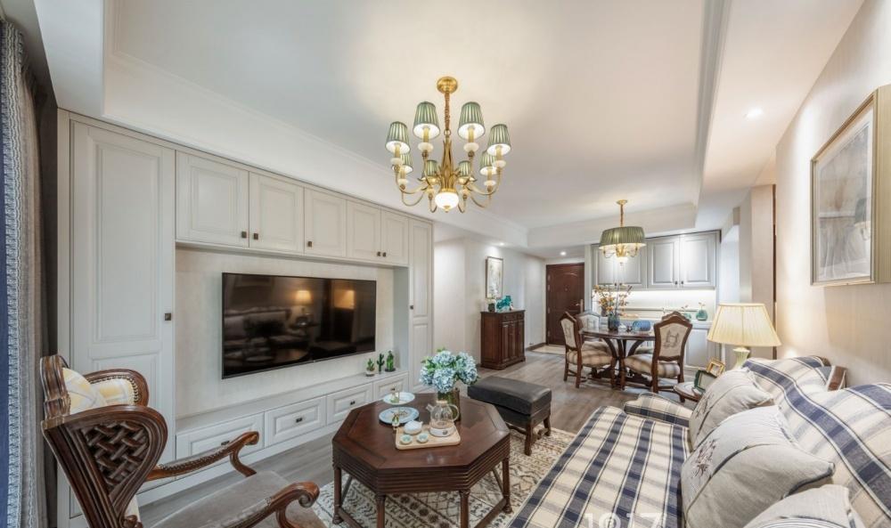 缤纷1917软装丨平层丨斜阳慢时光，恒美如初见-5