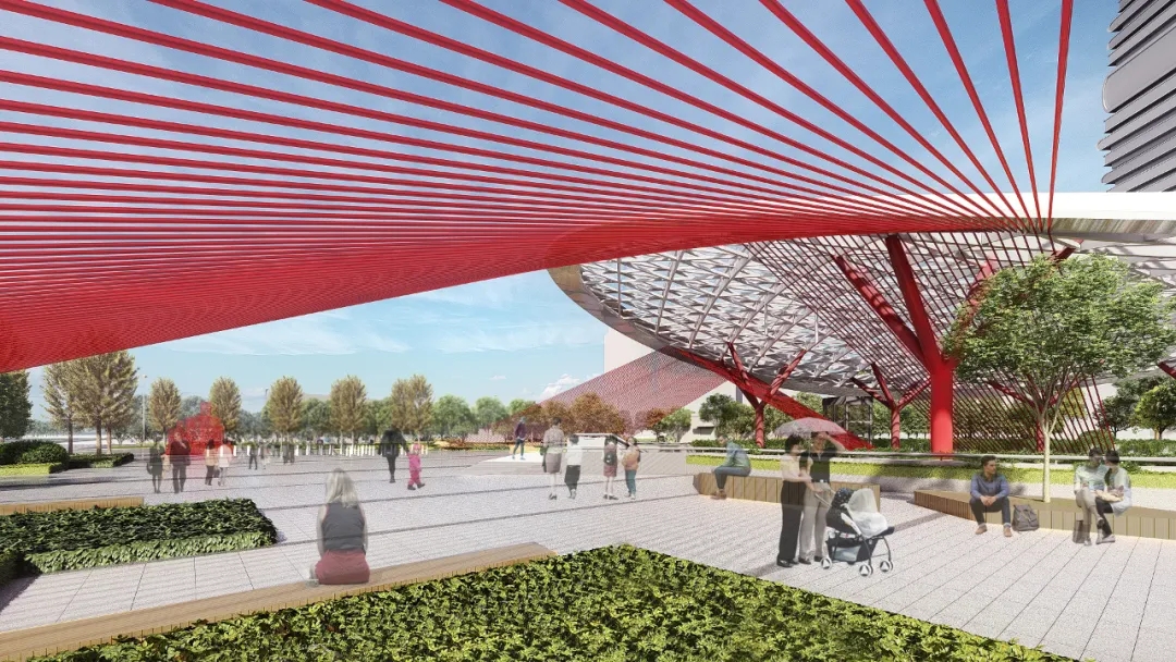 第二期武汉城市口袋公园创意方案《城市之眼》丨中国武汉丨奥雅设计-13