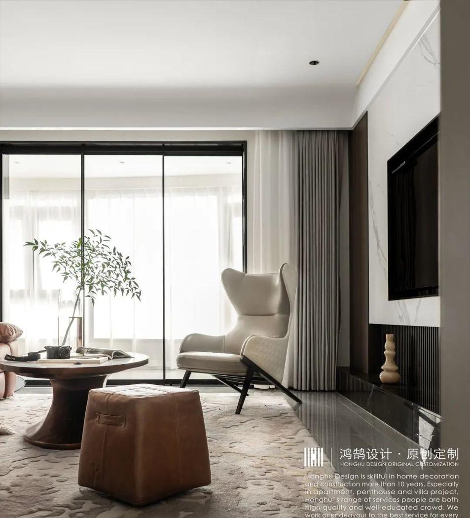 现代平层装修丨芜湖鸿鹄设计-26