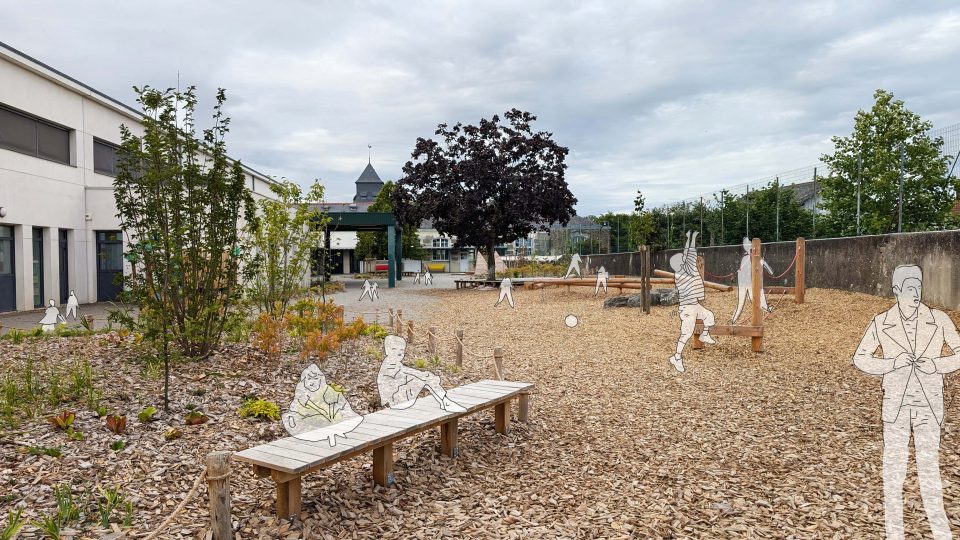 罗伯特·巴丹泰小学操场改造项目丨法国丨SUPER 8  城市规划与景观设计师-9