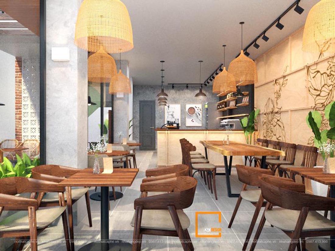 Xanh Coffee（胡志明市）丨越南胡志明市丨Ken Design-45