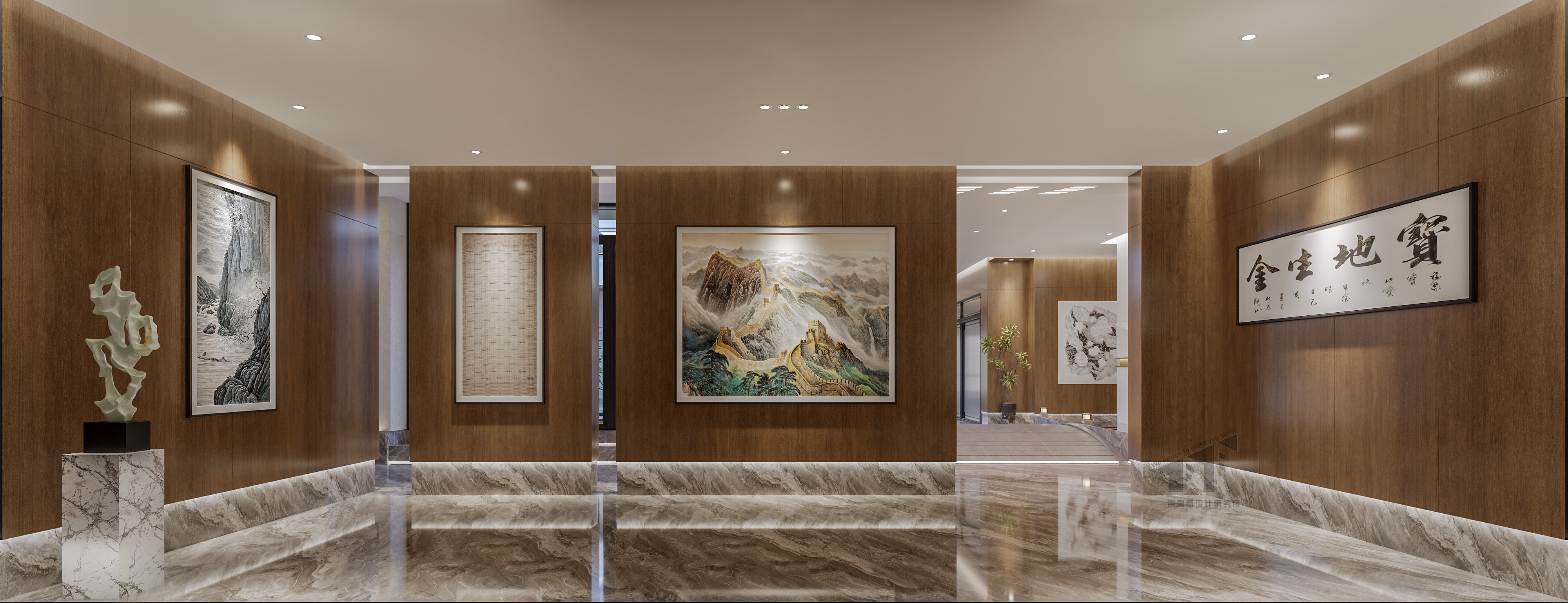 吉盈豪设计| 流动与凝聚 会所空间的叙事(二)-11