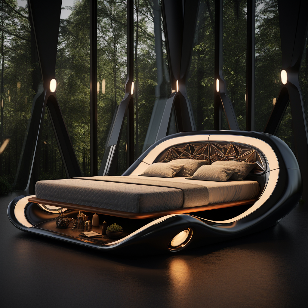 未来之梦:时尚科技床-13