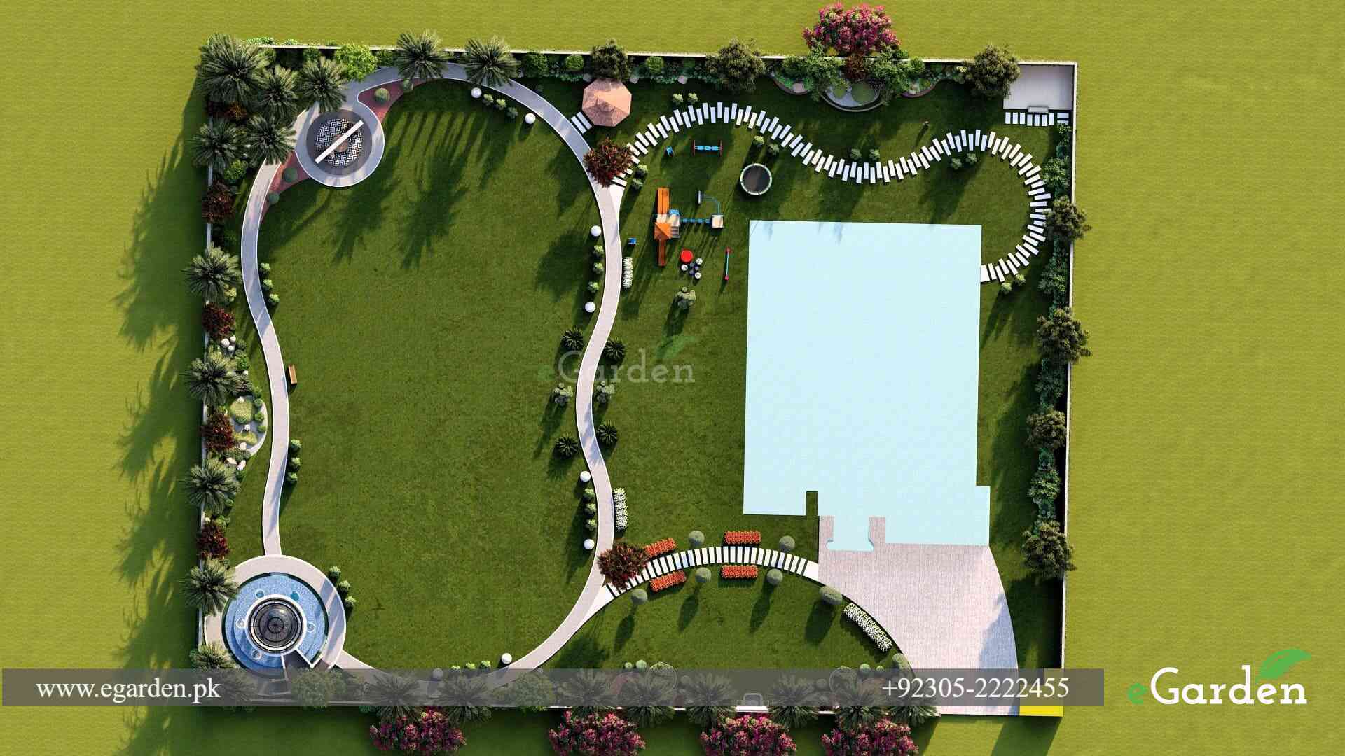 Farmhouse Landscape Design in Pakistan-4